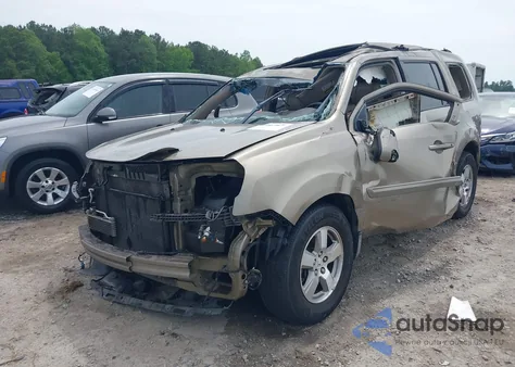 2009 Honda Pilot Ex-L из США, поврежденный, VIN 5FNYF386X9B027183